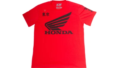 NEW D'COR VISUALS 80-122-2 Honda Factory T-Shirt - Red - Medium - MOTORCYCLE - Image 1 of 3