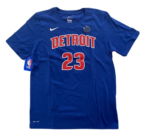 Nike Detroit Pistons NBA Blake Griffin #23 Dri-Fit Tee BOYS Size L (14/16) NWT Cover
