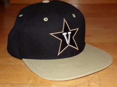 ZEPHYR Mens Womens VANDERBILT UNIVERSITY COMMADORES Baseball Snapback Hat Cap - Image 1 of 4