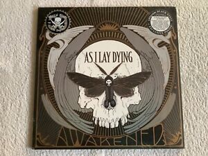 AS I LAY DYING Awakened LP, versiegelt Ltd 500 schwarzes Vinyl + Poster seltenes Metall, Rock