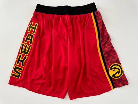 Atlanta Hawks Basketball Shorts Men Size L Large Free ShipReturn Cover