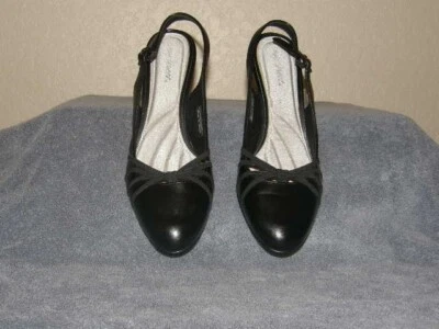 Women's / Crossdresser  3-INCH DRESSY ALMOND TOE SLINGBACK PUMP  12 M NO TARIFF - Image 1 of 4