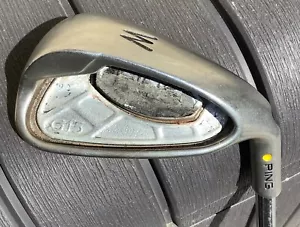 RH Ping G15 PW Pitching Wedge SR Senior Flex Steel Yellow Dot - Picture 1 of 3