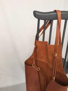 leather apron for men / Chief Apron/ Genuine Leather / Kitchen Accessories - Picture 1 of 2