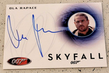 Rittenhouse 2014 James Bond Archives A238 Ola Rapace Autograph