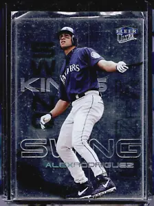Inserto Fleer Ultra Alex Rodriguez Swing Kings 2000 acetato trasparente SK Mariners - Foto 1 di 2
