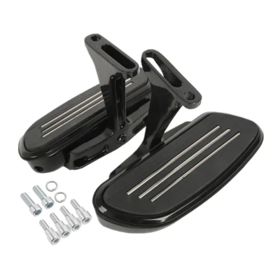 Pegstreamliner Passenger Floorboard Footboard Fit For Harley Street Glide 93-24 - Image 1 of 4