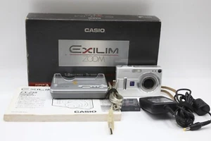 Casio Exilim Zoom EX-Z55 5.0MP CCD Digital Camera, Silver, English Menu *JP - Picture 1 of 10