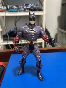Batman 1995 DC Comics Kenner Action Figure Toy Purple Red Black Toy - Picture 1 of 2