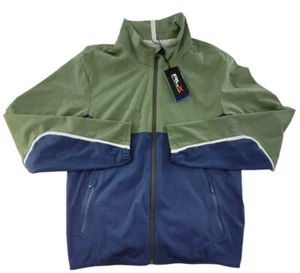 NWT Ralph Lauren RLX Windbreaker Jacket Men Size Medium Convertible Sleeves $228 - Picture 1 of 8