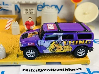 Ultimate Marvel Maisto Series THING Hummer H2 SUV 2002 Die-cast Collection #17 - Image 1 of 4