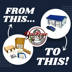 1/64 Toy Tractor Barn Shop DIY Kit #K43D2 - Picture 1 of 4