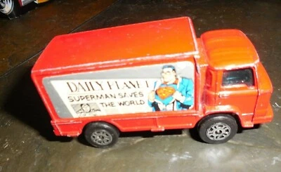 1979 CORGI JUNIORS SUPERMAN DAILY PLANET TRUCK DIECAST DC COMICS LEYLAND TERRIER - Image 1 of 4