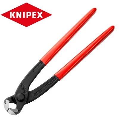 Knipex Concretors Nippers End Cutting Pliers 220mm Steel Fixers Cutters 9901220 - Image 1 of 4