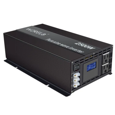2500W Pure Sine Wave Inverter 48V to 110V Power Converter Car Truck Motorhome RV - Image 1 of 4
