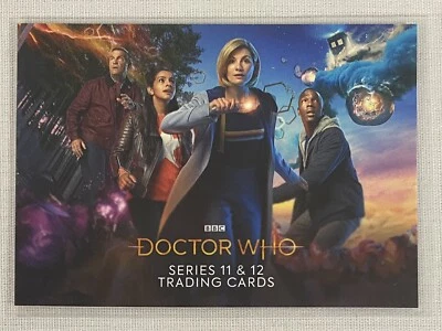 2022 Doctor Who Series 11 & 12 Trading Card PT1 Promo Card - Image 1 of 2