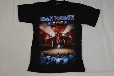 Camiseta Iron Maiden En Vivo nueva sin usar en bolsa Foto 1 de 4