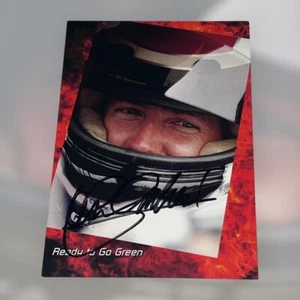 JOHN ANDRETTI OVERSIZE 1996 MAXX autographed NASCAR card #5 READY TO GO GREEN - Picture 1 of 2