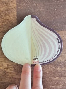 Purple Onion Memo Pad – Quirky Layered Notepad for Fun Stationery Collectors - Picture 1 of 4