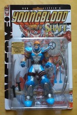 Rob Liefeld's Youngblood TEAM LEADER SHAFT Rare Blue  NEW 1997 Awesome Toys