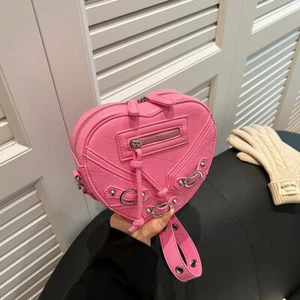 Mujeres Lolita Bolso en Forma de Corazón Bolso Lindo Bolso de Hombro Bolso Mensajero - Imagen 1 de 27