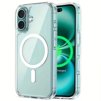 Premium Case For iPhone 17 PRO MAX 16 15 14 13 Magnetic Shockproof MagSafe Cover - Image 1 of 4