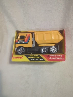 Caminhão basculante vintage 1980 Buddy L construção bruto novo na caixa - Imagem 1 de 4