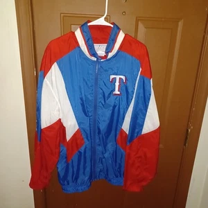 Vintage Starter Texas Rangers Windbreaker Jacket XL - Picture 1 of 4