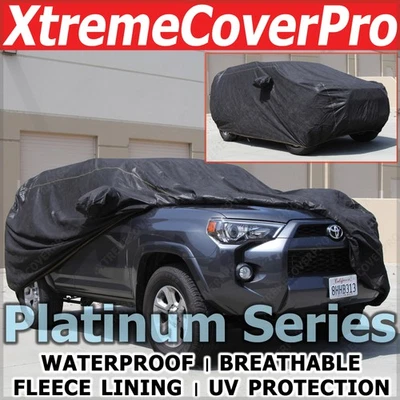 WATERPROOF CAR COVER fits 2009 2010 2011 2012 2013 2014 2015 Nissan Xterra black - Image 1 of 4