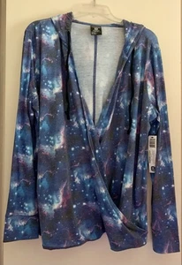 Sudadera con capucha para mujer THINKGEEK 2XL 2016 Galaxy nueva con etiquetas - Imagen 1 de 6