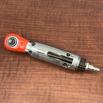 Ferramentas de encaixe FAR25 1/4" unidade vermelha, prata catraca de ar pneumática -Excelente estado. - Imagem 1 de 4