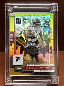 10/25 - GAME USED BALL PATCH - 11/10/22 Jersey Fusion 2025 CORDARRELLE PATTERSON - Picture 1 of 2