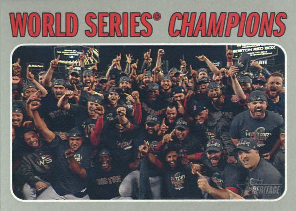 2019 Topps Heritage Baseball "Main Set" Cards #1 to #250 - Image 1 of 1