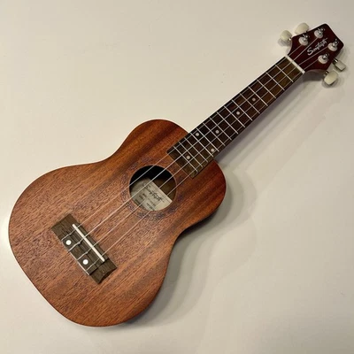 Sawtooth ST-UKE-MS Ukulele Mahogany Satin Finish Soprano w/Rosewood Fretboard - Image 1 of 4