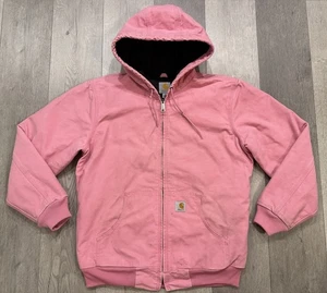 Carhartt Damen Pink Canvas Active Jacke (WJ130 PKR) - Medium 8/10 - Bild 1 von 7