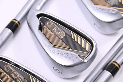 Benross Gold 2019 Irons / 5-PW+SW / Senior Flex Fujikura Vista Pro 50 Shafts - Image 1 of 4