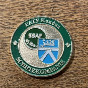 Orden Einsatz Coin Bundeswehr ISAF Schutzkompanie C501 - Bild 1 von 2
