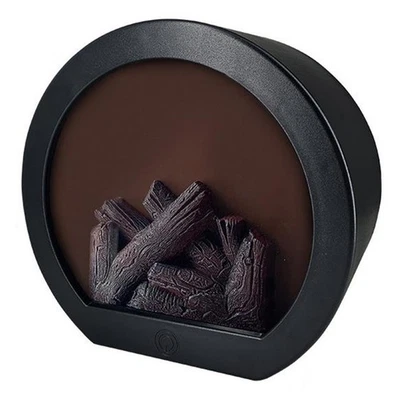 Fiche à cheminée simulée lampe de bureau de lumière décorative pour la maison - Photo 1/4