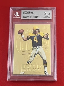 Fleer Ultra 1995 - Brett Favre #112 medallón de oro BGS 8,5 - Imagen 1 de 3