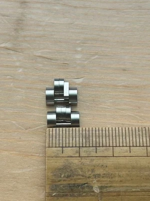 Rolex 2 Link For 62523 Watch Belt Bracelet Parts 10mm Stainless Steel - Image 1 of 4