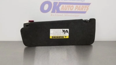 11 BMW ALPINA B7 F02 SUN VISOR RIGHT PASSENGER BLACK ALCANTARA - Image 1 of 4