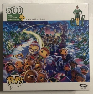 New Funko Games Pop! Elf 500 Piece Puzzle *NIB* 18” x 24” Buddy the Elf - Picture 1 of 2