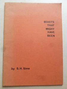 [George Locke, Editor] – “BEASTS THAT MIGHT HAVE BEEN” BY S H SIME (1974) - Bild 1 von 12