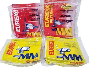 Lot Of 4 GENUINE EUREKA VACUUM Style MM Bags #60295 3 Bags Per Pack 12 Total - Picture 1 of 5