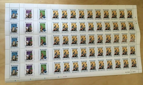 FULL SHEETS Grenadines 1986 739-42 - World Cup Soccer - Set of Sheets - MNH Cover