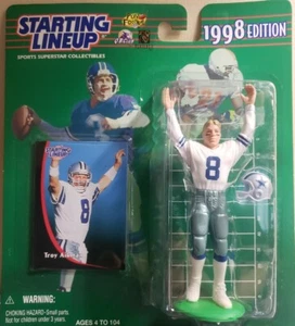 Neu 1998 Troy Aikman Cowboys QB HOF Startaufstellung NFL SLU Kenner Hasbro versiegelt - Bild 1 von 4