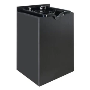 Backwash Shampoo Station Shampoo Bowl with Cabinet Hair Wash Sink for Salon Spa - Picture 1 of 13