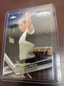 2017 UFC Topps Chrome Julianna Pena Base