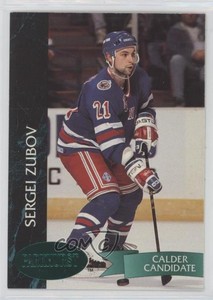 1992-93 Parkhurst Emerald Ice Sergei Zubov #351 Rookie RC HOF
