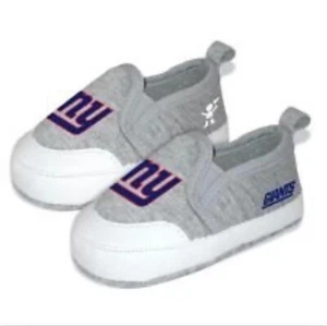 Scarpe per bambini NY New York Giants, scarpe per bambini NFL Pre-Walker taglia 2 da 3 a 6 mesi - Foto 1 di 4
